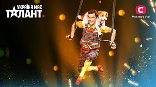 Aerial gymnast does straps act with dog – Ukraine's Got Talent 2021 – Episode 6