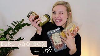 Ich teste die KoRo Abo Box - Welche Produkte bekomme ich für 25€?