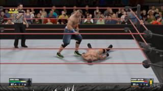 WWE 2K17 - John Cena vs Randy Orton | Gameplay (HD) [1080p60FPS]