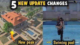 5 BIGGEST CHANGES IN NEW OB41 UPDATE | NEW PEAK - GARENA FREE FIRE