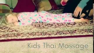 Kids massage.