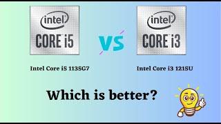 Intel Core i5 1135G7  vs INTEL Core i3 1215U: Specs, Performance, and Benchmarks