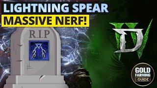 R.I.P Lightning Spear! Massive Sorcerer Nerf in Season 6 Vessel of Hatred! Let's Cap the Fun!