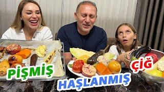 ÇİĞ, HAŞLANMIŞ veya PİŞMİŞ YEMEK YARIŞMASI #3