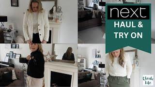 NEXT CLOTHING HAUL & TRY ON | SPRING FASHION HAUL | CLARKE LIFE