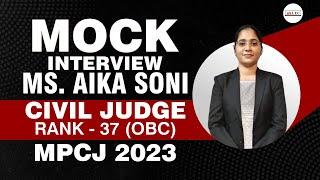 Mock Interview Civil Judge Aika Soni | ALEC For Judiciary |