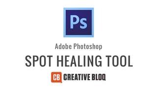 Photoshop: How to use the Spot Healing Brush Tool