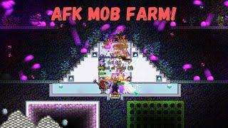 Terraria most EFFICENT AFK mob farm - Step by Step Tutorial (Vanilla & Modded)