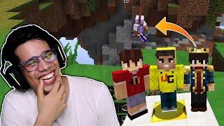 TROLLING  Players In BEDWARS Minecraft