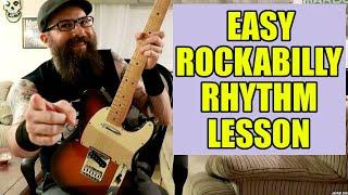 2 Easy Rockabilly Guitar Rhythms - You Gotta Learn (w/tabs)