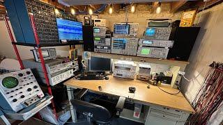 Tour of my audio repair workshop & test equipment