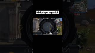 hbd player ngendok #pubgmobile #solovssquad #gaming #shorts