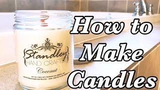 How to make scented candles - Candle making basics 101
