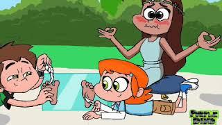 Ben 10 (Reboot) Ben & Gwen Are Tickling Starshine’s Feet