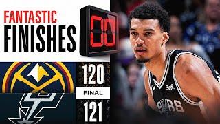 Final 5:53 MUST-SEE ENDING Spurs vs Nuggets  | April 12, 2024