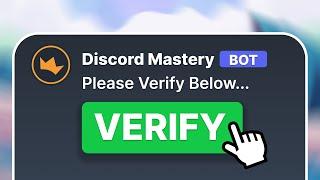 How To Setup Discord Verification System...