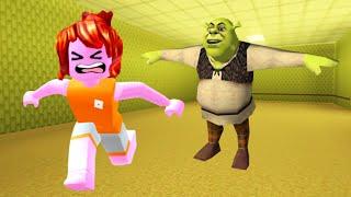 Roblox shrek in the backrooms...??