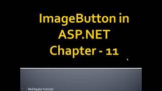 Image Button Control in ASP.NET (Chapter 11 in Hindi)