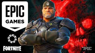 EPIC GAMES added MARCUS FENIX to FORTNITE (Gears of War Fortnite Crossover)