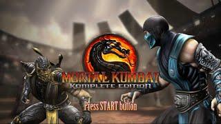 Mortal Kombat: Komplete Edition Longplay (Playstation 3)