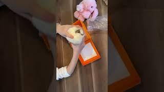 Unboxing fluffy bunny