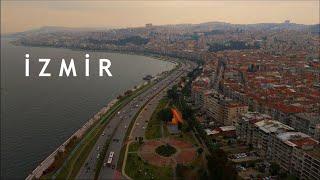 Ansichten von İzmir Göztepe bei bewölktem Wetter | Aufgenommen mit DJI MINI 4 PRO