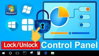 How to Lock and Unlock Control Panel in any Windows Computer