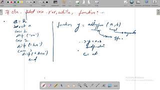 if else || while || for || function || elseif etc in Scilab