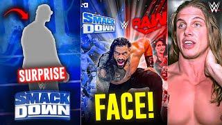 BIG SURPRISE On SmackDown SEASON PREMIERE!? | Roman Reigns FACE Of USA | Matt Riddle BACK | WWE News