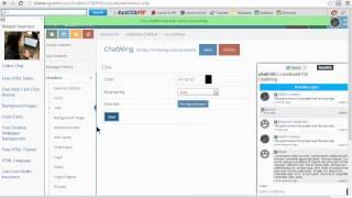 online webcast Chatwing Embed group chat IFrame HTML Javascipt