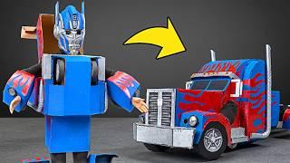 Turning Ordinary Ken Doll Into The Strongest Transformer Car Of Optimus Prime! ‍️