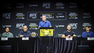 UFC 303: Pre-Fight Press Conference Highlights