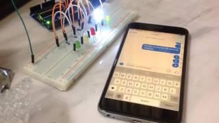 Using FB message control arduino