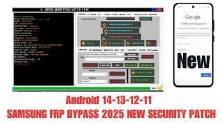 All Samsung Galaxy FRP Bypass With Pc 2024 Android 11-12-13-14 New Method 2025️Frp Unlock