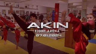 AKIN GYM KICKBOX İMTİHAN 07.01.2024 l AKIN FIGHT ARENA