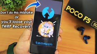 Which TWRP to Choose For POCO F5? [Best Recovery Guide]