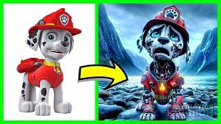 Paw Patrol as ZOMBIE ROBOTS Lost in Fjords | Ai Animation Kingdom2