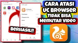 Cara Atasi UC Browser Error Video Loading Tidak Bisa Memutar Video || Cara Atasi UC Browser Error