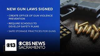 New gun laws signed by California Gov. Newsom