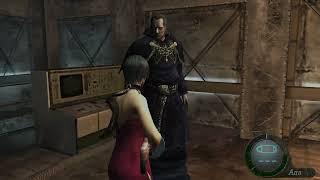 Resident Evil 4. Убийство Озмунда Саддлера ножом в Separate Ways («Разные пути») за Аду Вонг