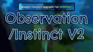 HOW TO GET OBSERVATION/INSTINCT V2 100% ACCURATE GUIDE! || BLOX FRUITS