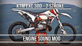 KTM EXC 300cc - 2 Stroke Engine Sound Mod (IRL Recordings Samples) - FiveM GTA 5 RP