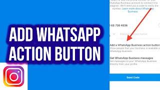 How to Add Whatsapp Action Button on Instagram