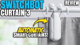 Next Level Smart Home Tech! | SwitchBot Curtain 3 Automatic Curtain Opener Review