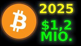Bitcoin wird 2025 die $1 Mio. erreichen? Große Analyse