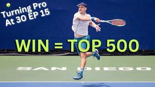 If I Win I Become Top 500 In The World - ATP 506 vs ATP 802 Full Match!