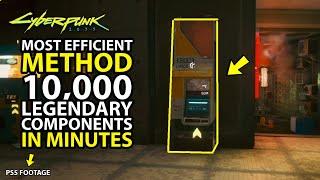 Most Effeicent Method 10,000 Legendary Upgrade Components In Minutes in Cyberpunk 2077 Money Glitch