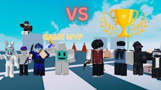 Craziest 4v4 Game With YOUTUBERS in Murderers Vs Sheriffs Duels!