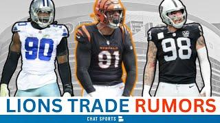 Detroit Lions Trade Rumors: Trade For Maxx Crosby? Trade For DeMarcus Lawrence, Josh Uche?