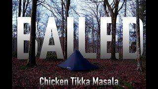 Failed Hammock Wild Camp | Chicken Tikka Masala | Yun Chuan 2 #fail #storm #disaster